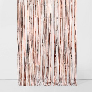 Fringe Backdrop Rose Gold - Spritz™ - 1 of 3