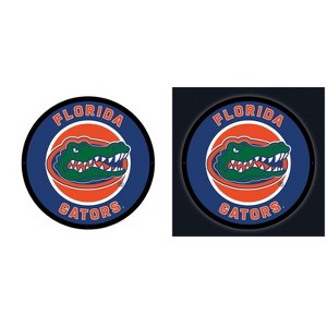 Evergreen Ultra-Thin Edgelight LED Wall Decor, Round, University of Florida- 23 x 23 Inches Made In USA - 1 of 4