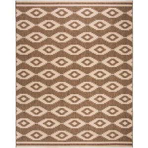 Linden LND171 Power Loomed Indoor/Outdoor Rugs - Safavieh - 1 of 3