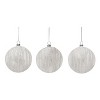 Transpac Glass 4.5 in. Multicolored Christmas Forest Critter Ornament Set of 3 - 3 of 4