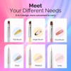 2-in-1 Nail Art Brushes Set 3 Pcs - 4 of 4