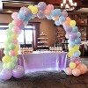 Joyfy 144Pcs Pastel Rainbow Balloon Arch Kit Garland Latex Balloons for BIrthday Wedding Party Baby Shower Graduations Easter Holiday Decor - 4 of 4
