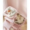 Feandrea 66.1/81.1"H Cat Tree Cat Tower for Indoor Cats, Plush Multi-Level Cat Condo with Scratching Posts, Perches, Caves, Hammock - 2 of 4