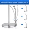 LunaLulinlk Stainless Steel Standing Paper Towel Holder with Weighted Base - 3 of 4