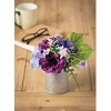 Sullivans Artificial Mixed Floral in Container 8"H Purple - 2 of 3