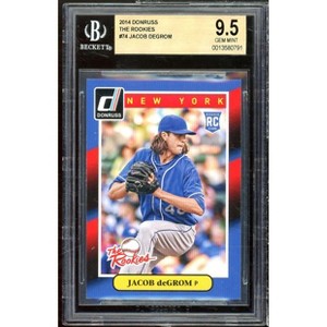 Jacob deGrom Rookie Card 2014 Donruss The Rookies #74 BGS 9.5 - 1 of 2