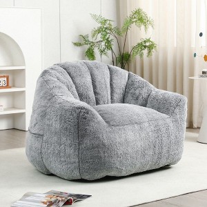 NicBex Bean Bag Chair,Beanbag Chair with High-Density Foam,Adult Lounge Sofa with Armrests,Comfy Chair for Living Room Bedroom or Gaming Venue - 1 of 4