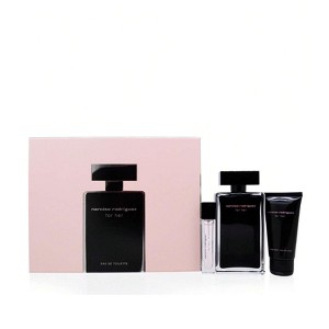 Narciso Rodriguez 3 Pc Set Women Edt Spray 3.3, Spray 0.33, Body Lotion 1.6 Oz - 1 of 1
