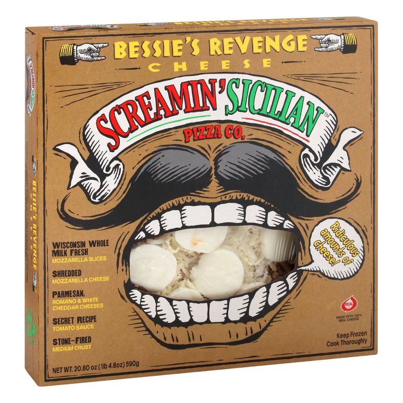 Screamin&#39; Sicilian Bessies Revenge Frozen Pizza - 20.80oz, 1 of 6