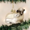 Old World Christmas Glass Blown Christmas Ornament, Sheep with Lamb - 2 of 3