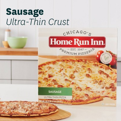 Home Run Inn Ultra Thin Crust Sausage Frozen Pizza - 19oz