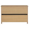 4-Door Storage Sideboard with Adjustable Shelves Pinewood Legs, Buffet Cabinet, CENGHU Entryway Table, Sofa Table for Living Room, Study - 4 of 4