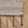 Nuloom Diem Geometric Cotton Tassel Area Rug, 4' x 6', Beige - 4 of 4