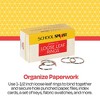 School Smart Loose Leaf Rings, 1-1/2 Inches, Nickel Plated Steel, Pack of 100 - 2 of 4