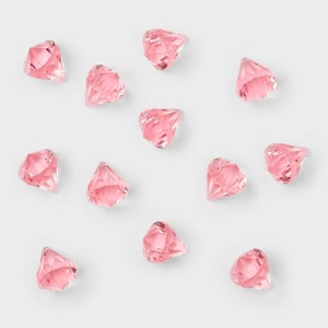12pc Acrylic Diamond Christmas Tree Ornament Set - Wondershop™ - 1 of 3