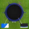 VisioGear Trampoline, Trampoline with Safety Enclosure Net, Trampoline with Basketball Hoop, Blue, 96.06"*96.06"*79.14" - 4 of 4