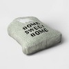 13"x9" Small 'Home Sweet Home' Tombstone Novelty Shaped Throw Pillow Green - Hyde and EEK! Boutique™ - 3 of 4