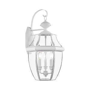 Livex Lighting Monterey 3 - Light Wall Light in  White - 1 of 2