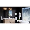 Urban Ambiance Luxury Contemporary Bath Light 11.5''H x 12.5''W,  Olde Brass Finish,  Parkes Collection, UHP4225 - 2 of 4