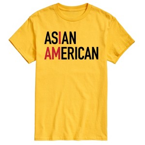 Men's - Instant Message - I Am Asian American Short Sleeve Graphic T-Shirt - 1 of 4