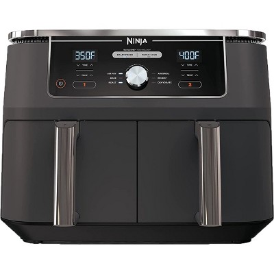 Ninja DZ401 Foodi 6-in-1 10-qt. XL 2-Basket Air Fryer (Refurbished)