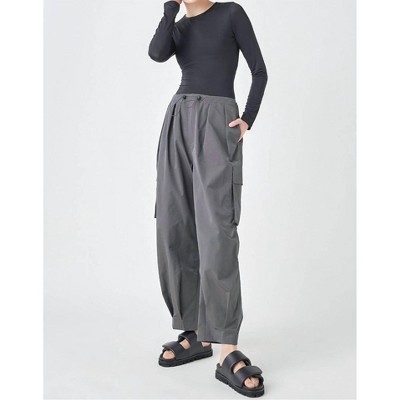 Women's Long Sleeve Bodysuit - Grey Lab S