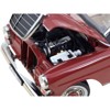 1966 Mercedes-Benz 200 Red with Beige Top 1/18 Diecast Model Car by Norev - 3 of 3