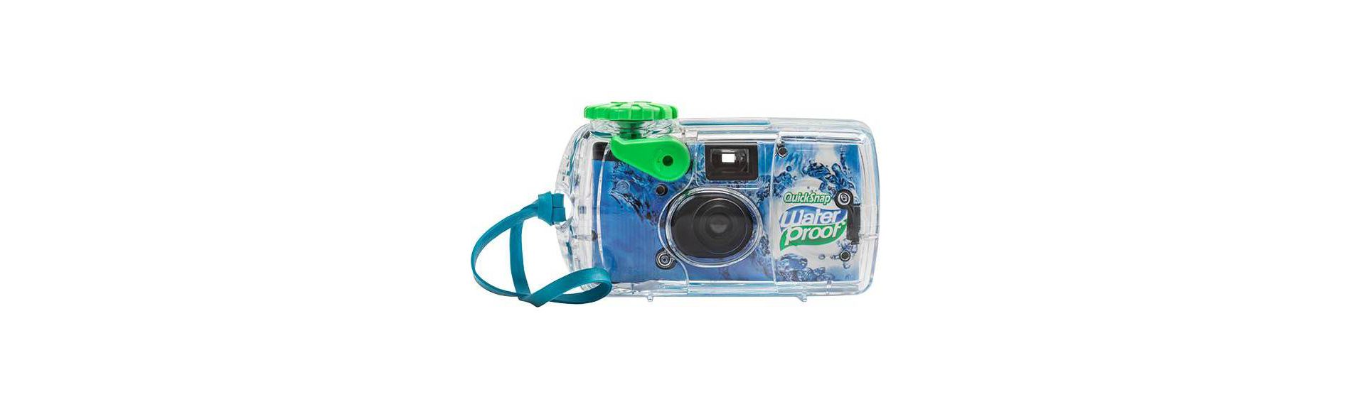 Fujifilm QuickSnap Waterproof Camera - Aqua Blue
