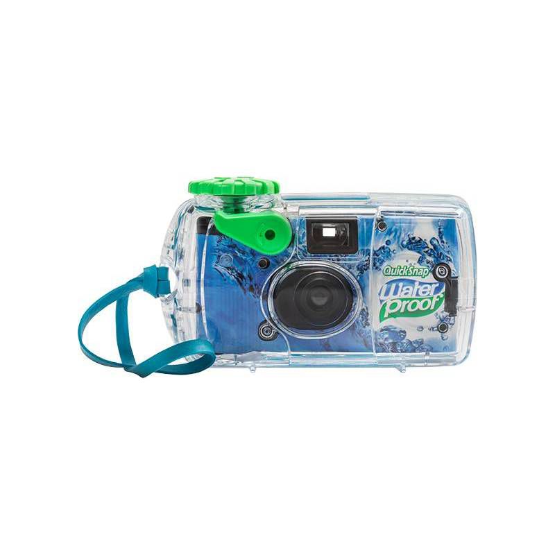 Fujifilm Quicksnap Waterproof Camera - Aqua Blue, 1 of 7