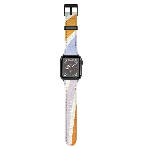 Lane and Lucia Mod Rainbow 42mm/44mm Black Apple Watch Band - Society6