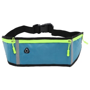 Unique Bargains Durable Waterproof Running Waist Pack 1 Pc - 1 of 4