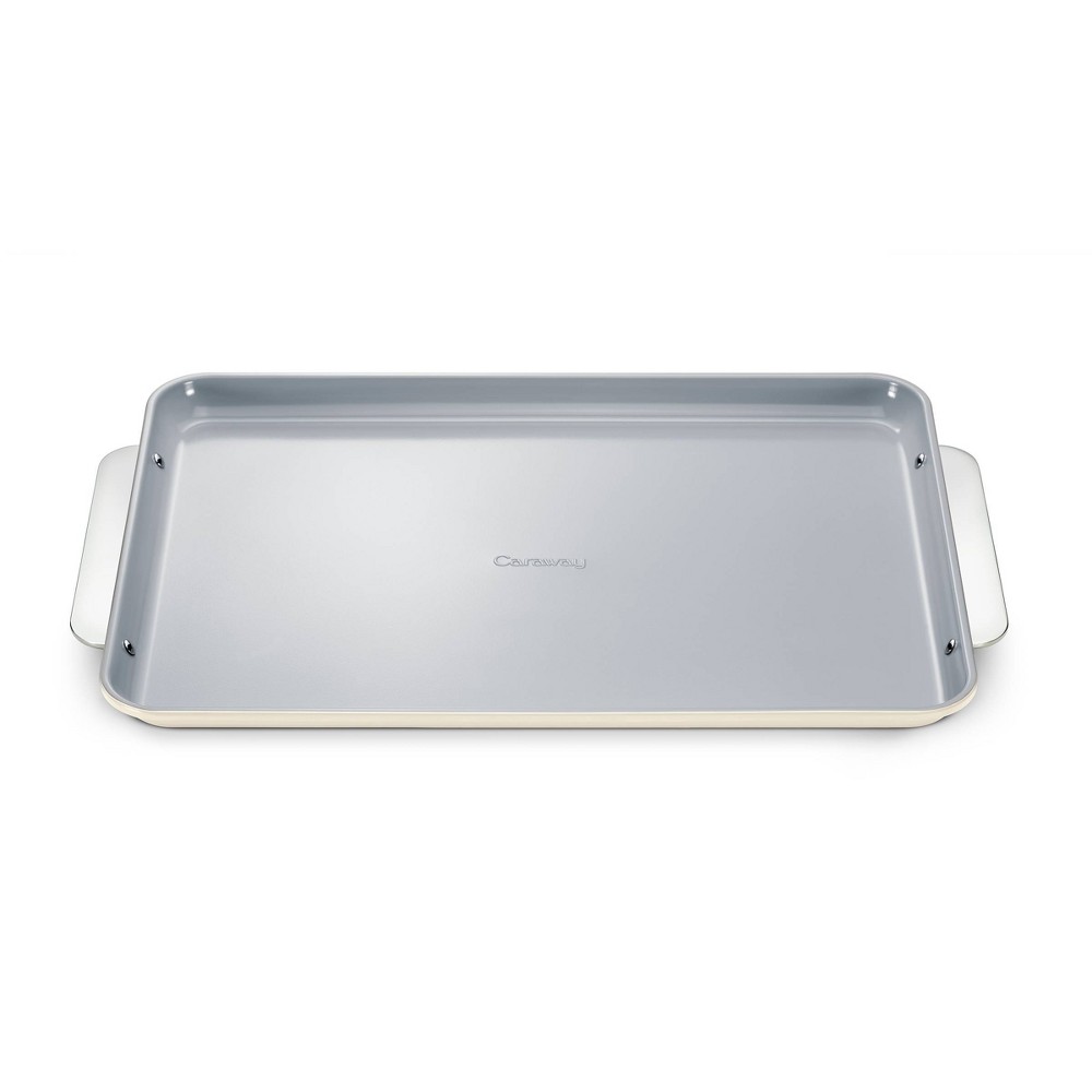 Caraway Non-Stick Ceramic Large Baking Sheet Cream