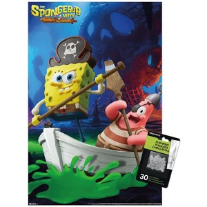 Trends International Nickelodeon The SpongeBob Movie: Search for SquarePants (2025) - Crew Unframed Wall Poster Prints - 1 of 4