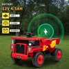 Garvee 12V Ride On Dump Truck for Kids with Remote Control, Electric Construction Vehicle Toy with Auto-Lift Bed, Shovel, LED Lights, Music - 4 of 4