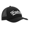 Trying Black Foam Trucker Hat - 3 of 4