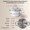 Alva Cookware Maestro Stainless Steel Casserole Dish Pot with Lid, Non Toxic, Induction Compatible, Soup & Stock Pot - 4 of 4