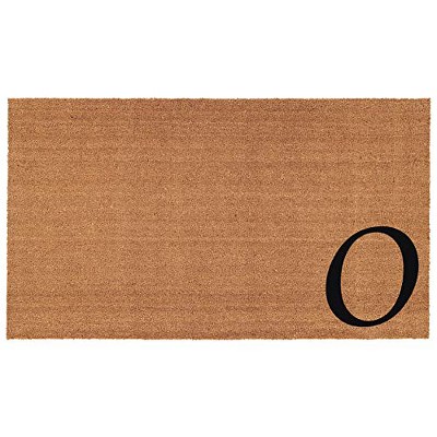 Calloway Mills 153621830O Urban Chic Monogram Doormat 17 In. x 29 In. (Letter O)