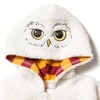 Harry Potter Hedwig Owl Fleece Zip Up Costume Hoodie Newborn to Toddler - 4 of 4