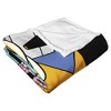 Cartoon Network Johnny Bravo Reliable With The Ladies Silk Touch Throw Blanket 50x60 Inches - 4 of 4