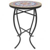 Jiallo Mosaic Art Collection Classic Accent Table (Set of 2) - 2 of 3