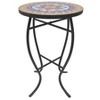 Jiallo Mosaic Art Collection Classic Accent Table (Set of 2) - image 2 of 3