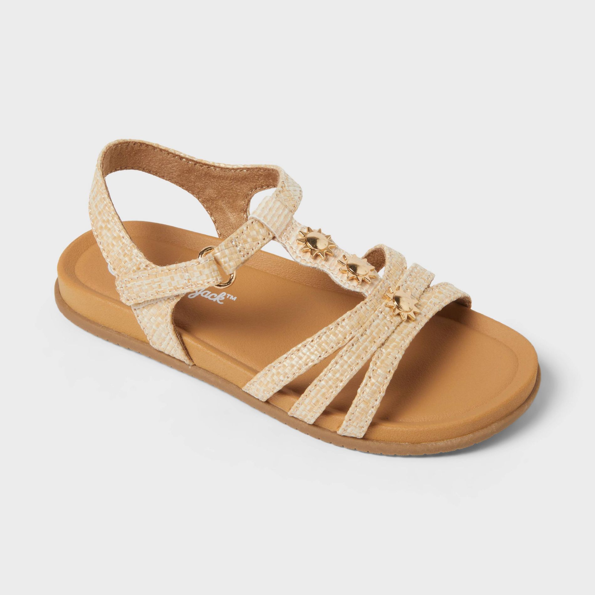 Toddler Casual Footbed Sandals - Cat & Jack™ Beige