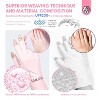 SAVILAND U V Gloves for Nails: UPF80+ Professional U V Gloves for Manicures, Anti UVA & UVB 999+ U V Gloves (Light Pink) - 3 of 4