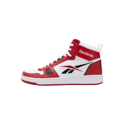Reebok Mid Basketball Shoes Mens Sneakers 10 Flash Red / Ftwr White / Core Black : Target