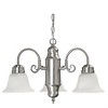Capital Lighting David 3 - Light Chandelier in  Matte Nickel - 2 of 2