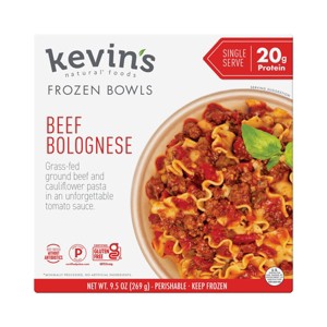 kevin's natural foods Frozen Gluten Free Beef Bolognese - 9.5oz - 1 of 3