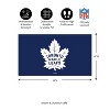 Full Color PVC Mat, 16" x 28", Toronto Maple Leafs - 3 of 4