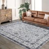 Coolmee Area Rugs for Living Room Washable Boho Floral Rug Indoor Carpet Vintage Rug Soft Non Slip Area Rug for Home Office - 2 of 4