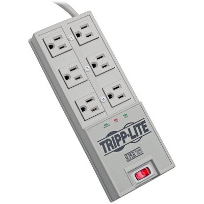 Tripp Lite Surge Protector Power Strip 6 Outlet 6' Cord 2420 Joules Auto Shut Off - Receptacles: 6 x NEMA 5-15R - 2420J