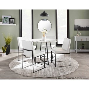 Set of 2 High Back Fuji Dining Chairs - 1 of 4